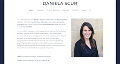 Desktop Screenshot of danielascur.com